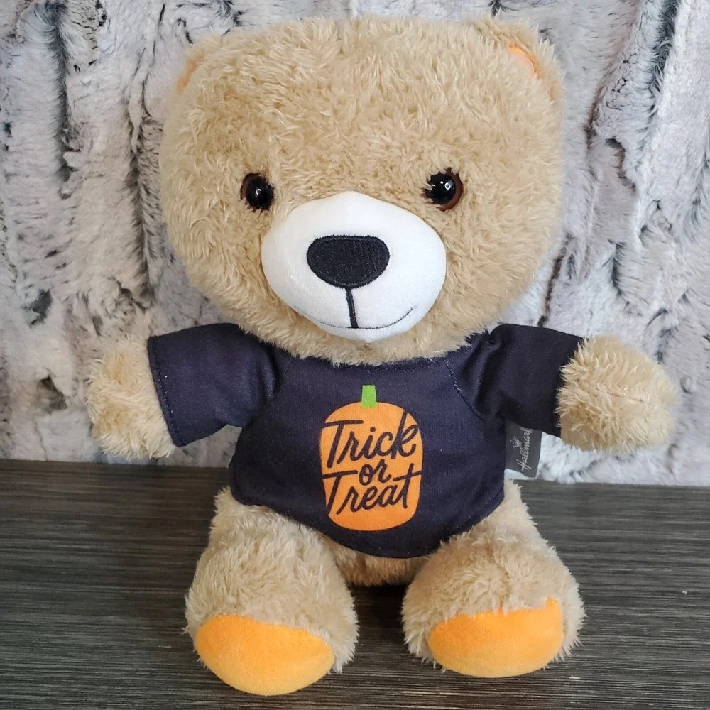 Hallmark Trick-or-Treat Brown Teddy‎ Bear 8
